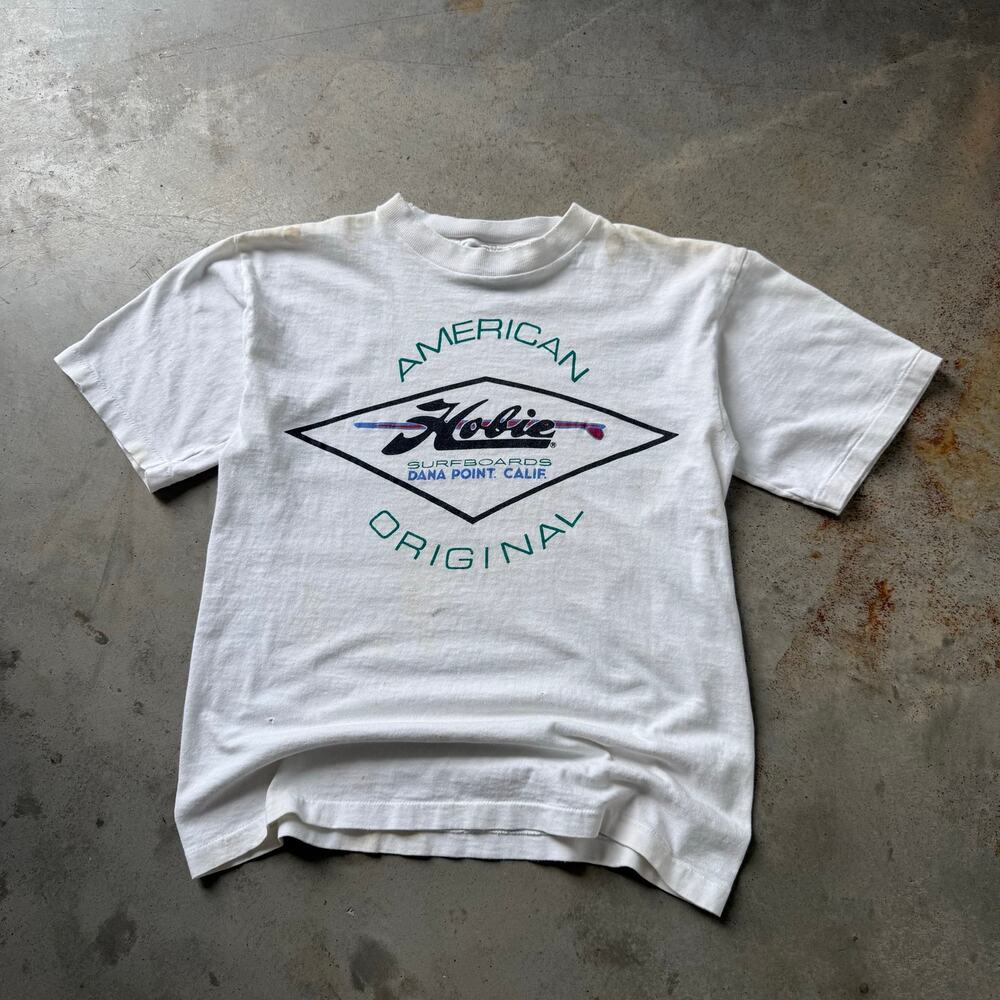 Vintage 90’s Hobie Surf Retro Classic Logo Graphic T-shirt Size Youth Medium